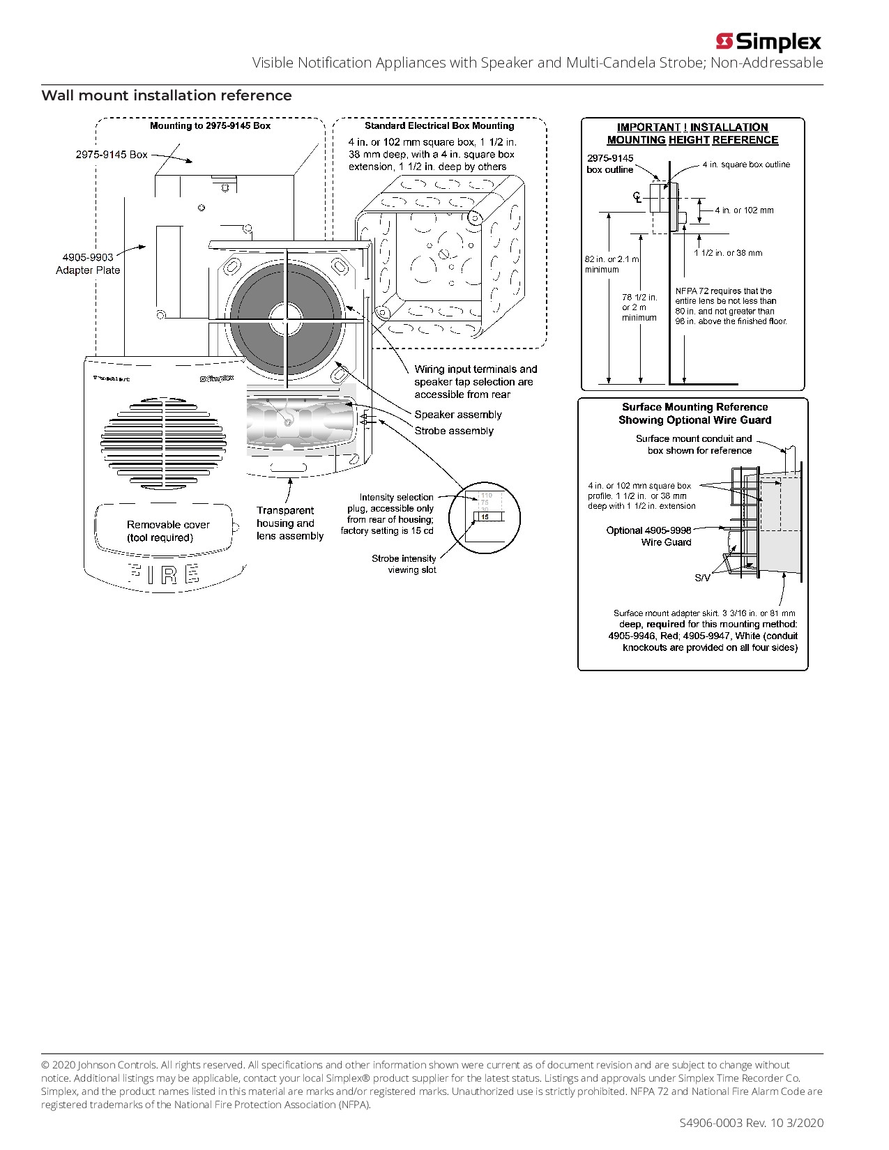 simplex-non-addressable-speaker-with-strobe-selectable-15-30-75-110-cd